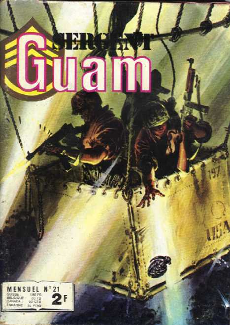 Scan de la Couverture Sergent Guam n 21